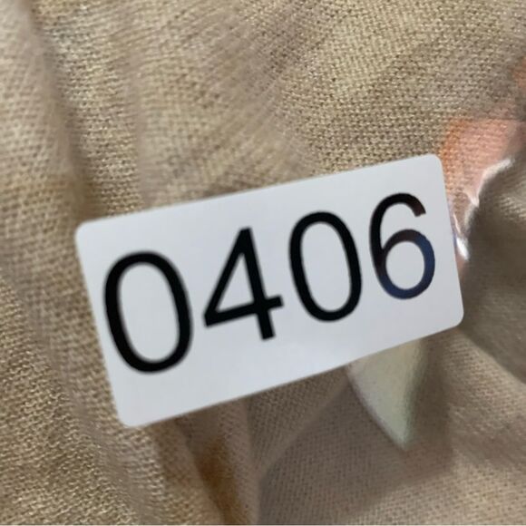 Lilly Pulitzer Tan Cardigan Sz Medíum  V-Neck Pockets Wool Blend Sweater Boho - Picture 14 of 14